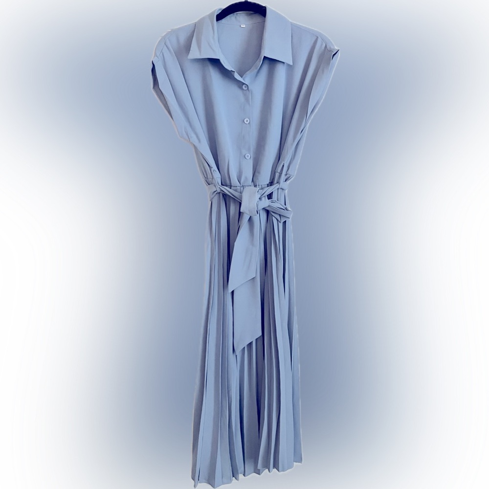 Baby Blue Midi